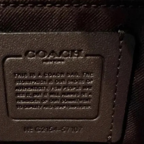 NEW WITH TAGS! Authentic COACH Oxblood Pebble Leather Turnlock Chain Tote Bag! - Picture 7 of 16